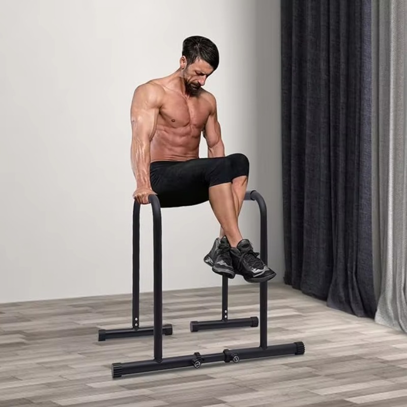 Dip Station Parallel - Multifunctional Parallel Bars Dip Station Pull