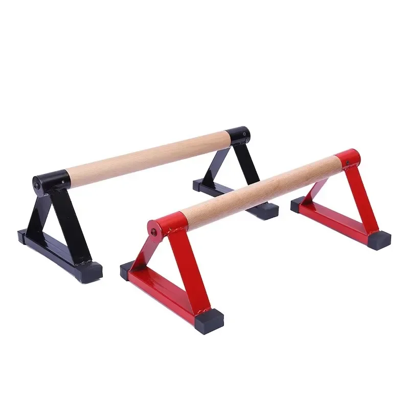 Dip Station Parallel - Parallel Bars Set, Beech Wood Triangle