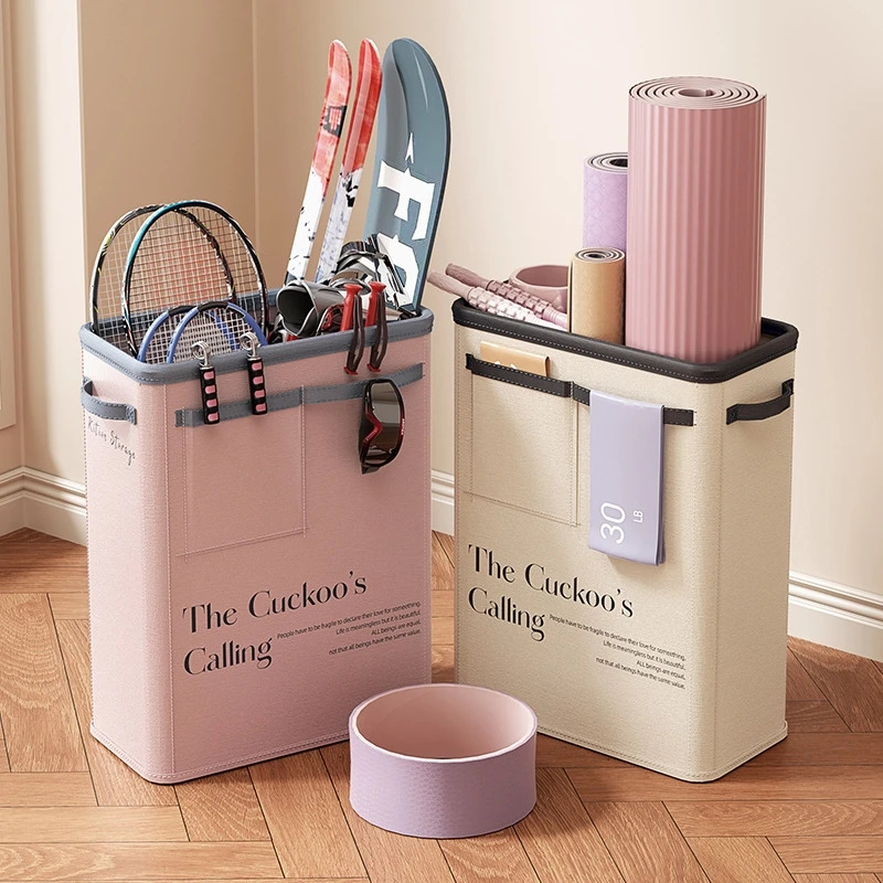 Home Gym Yoga Mat Storage - Yoga Storage Box Foldable Organizer For