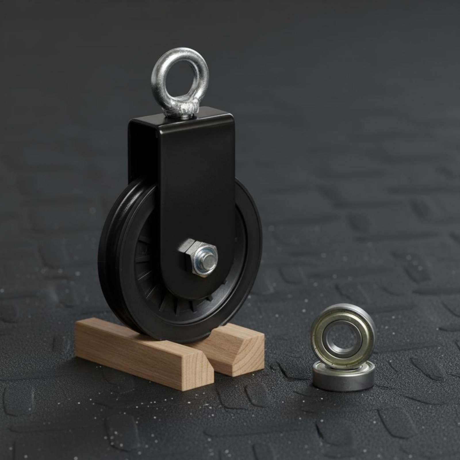 Home Gym Pulley System - DIY Fitness Pulley Bracket Silent Fixed