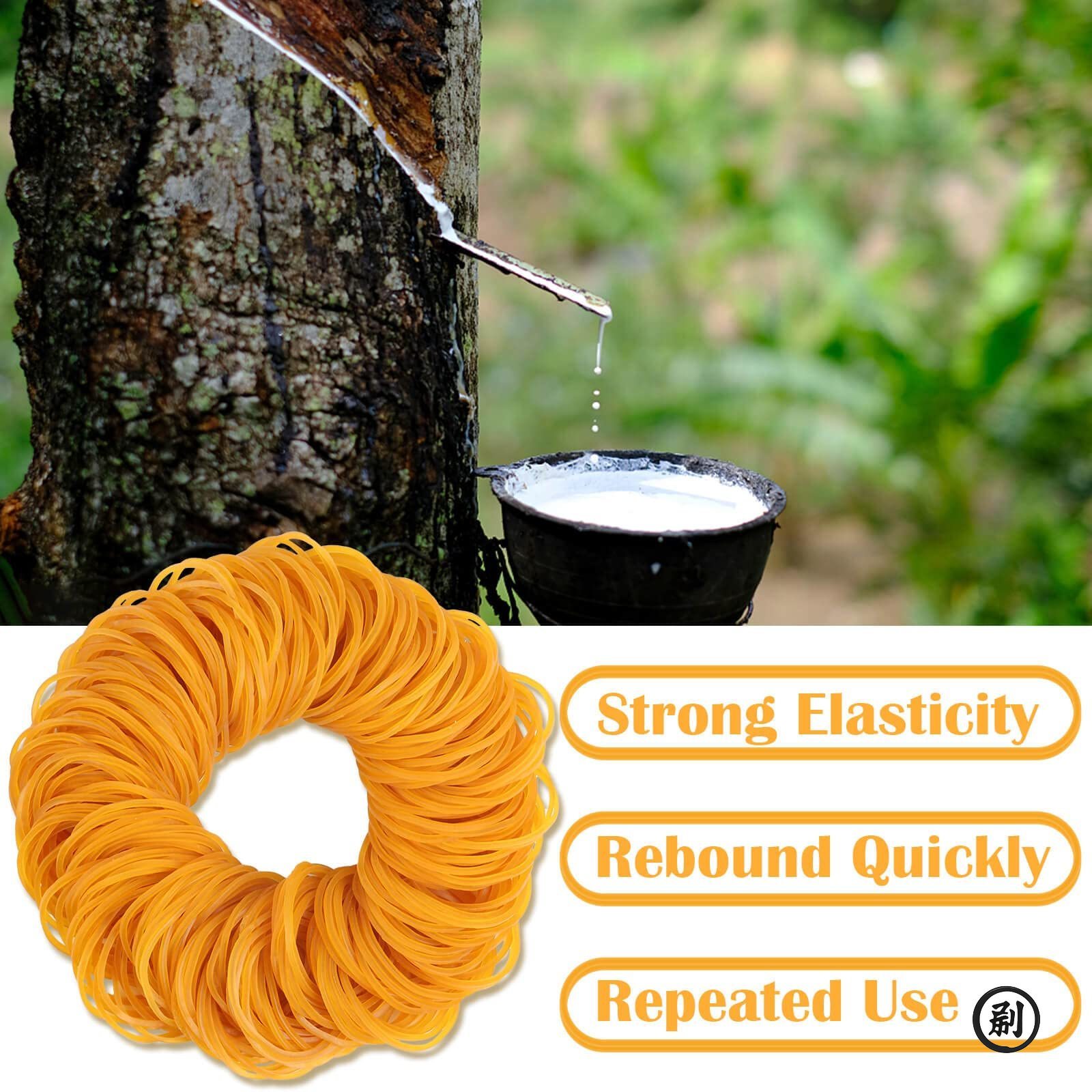 Resistance Band Heavy - Heavy Duty Yellow Rubber Bands 40mm