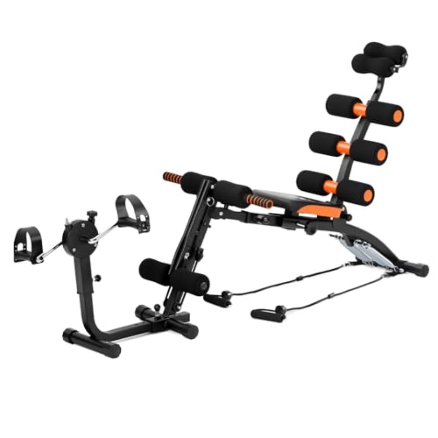 Home Gym Design - Abdominal Workout Bench Adjustable Sit-Up Machine