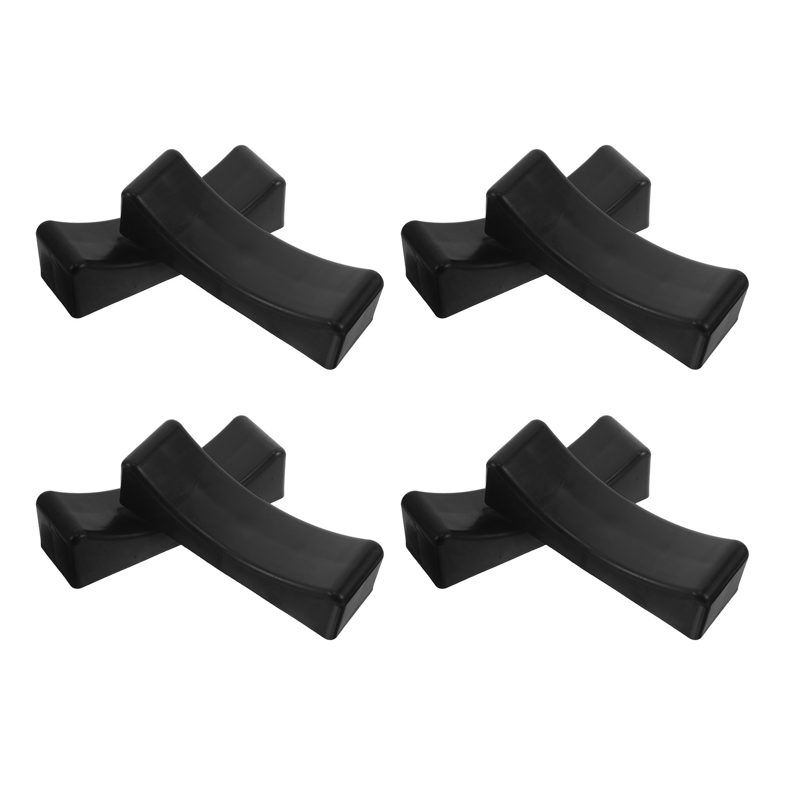 Home Gym Design - 8Pcs Dumbbell Storage Saddles Hollow Design