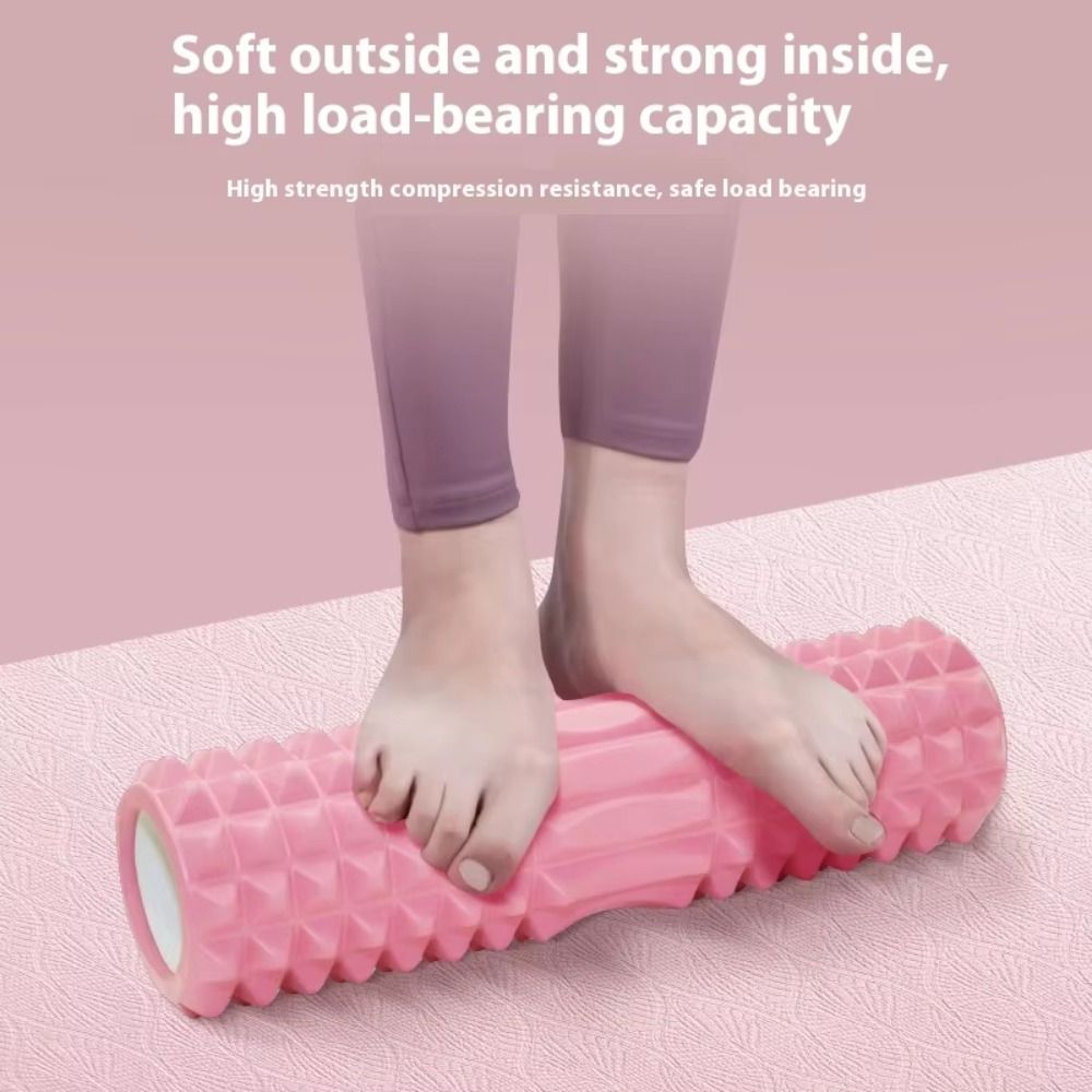 EVA Foam Fitness Back Roll Tri - đánh giá và giá Foam Roller High Density