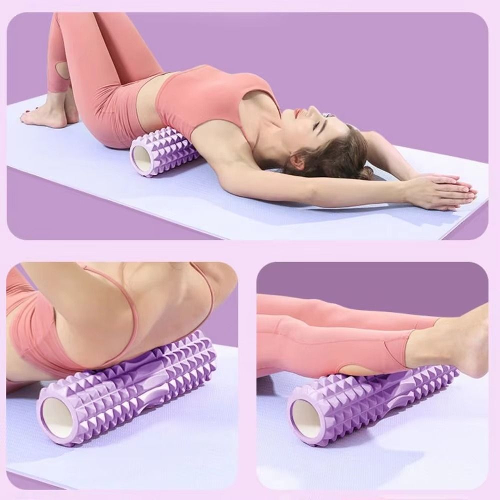 EVA Foam Fitness Back Roll Tri - đánh giá và giá Foam Roller High Density