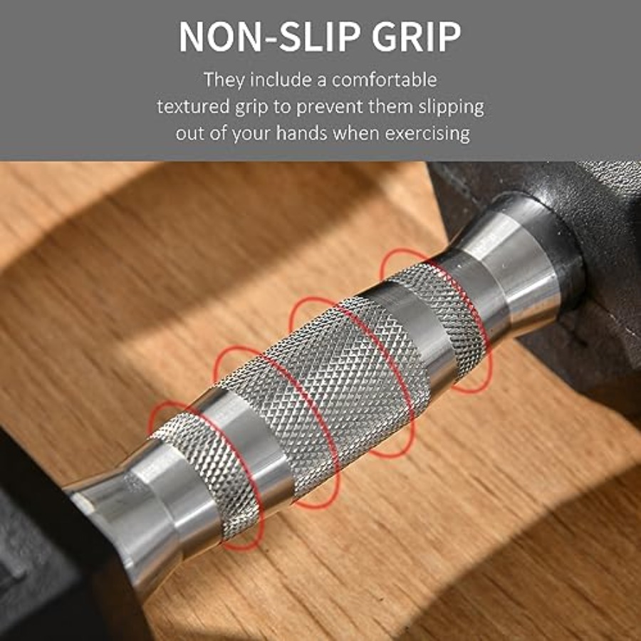 40lbs/45lbs/50lbs Rubber Dumbb - đánh giá và giá Home Gym Dumbbell Workout