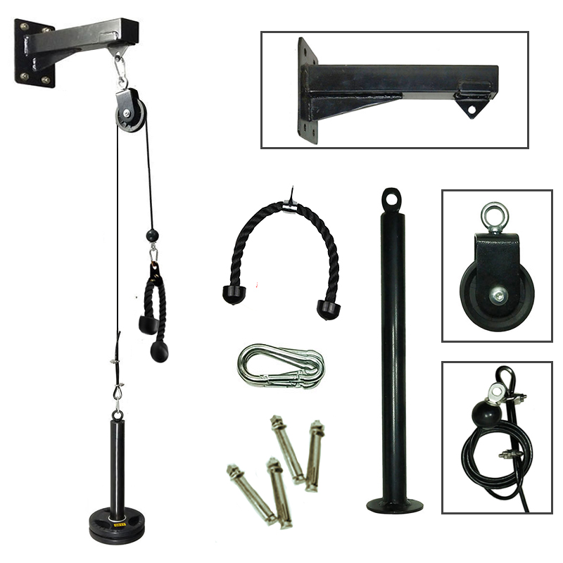 Tập gym Giá Treo Tường Tập Thể - đánh giá và giá Home Gym Pulley System