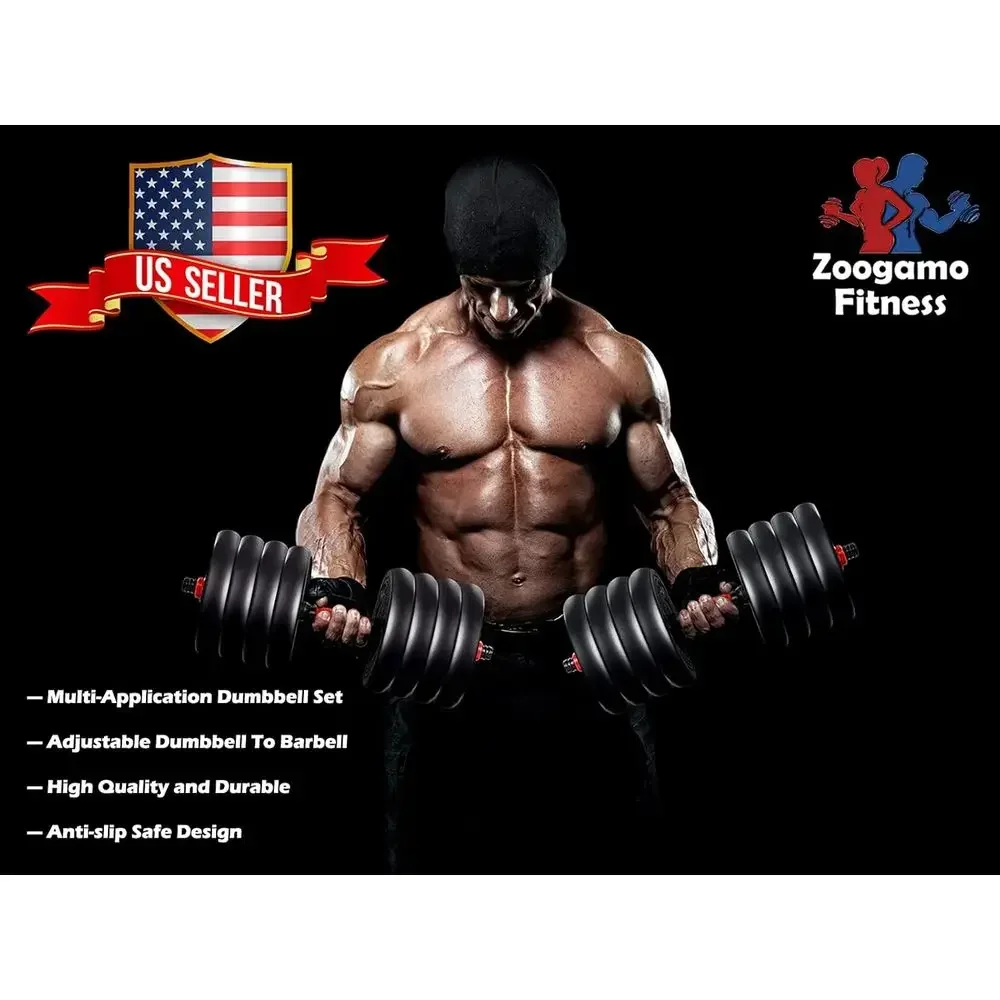 88-110 Lbs Adjustable Dumbbell - đánh giá và giá Home Gym Dumbbell Workout