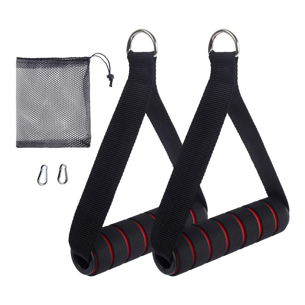 2x Exercise Handles Working Ou - đánh giá và giá Home Gym Pulley System