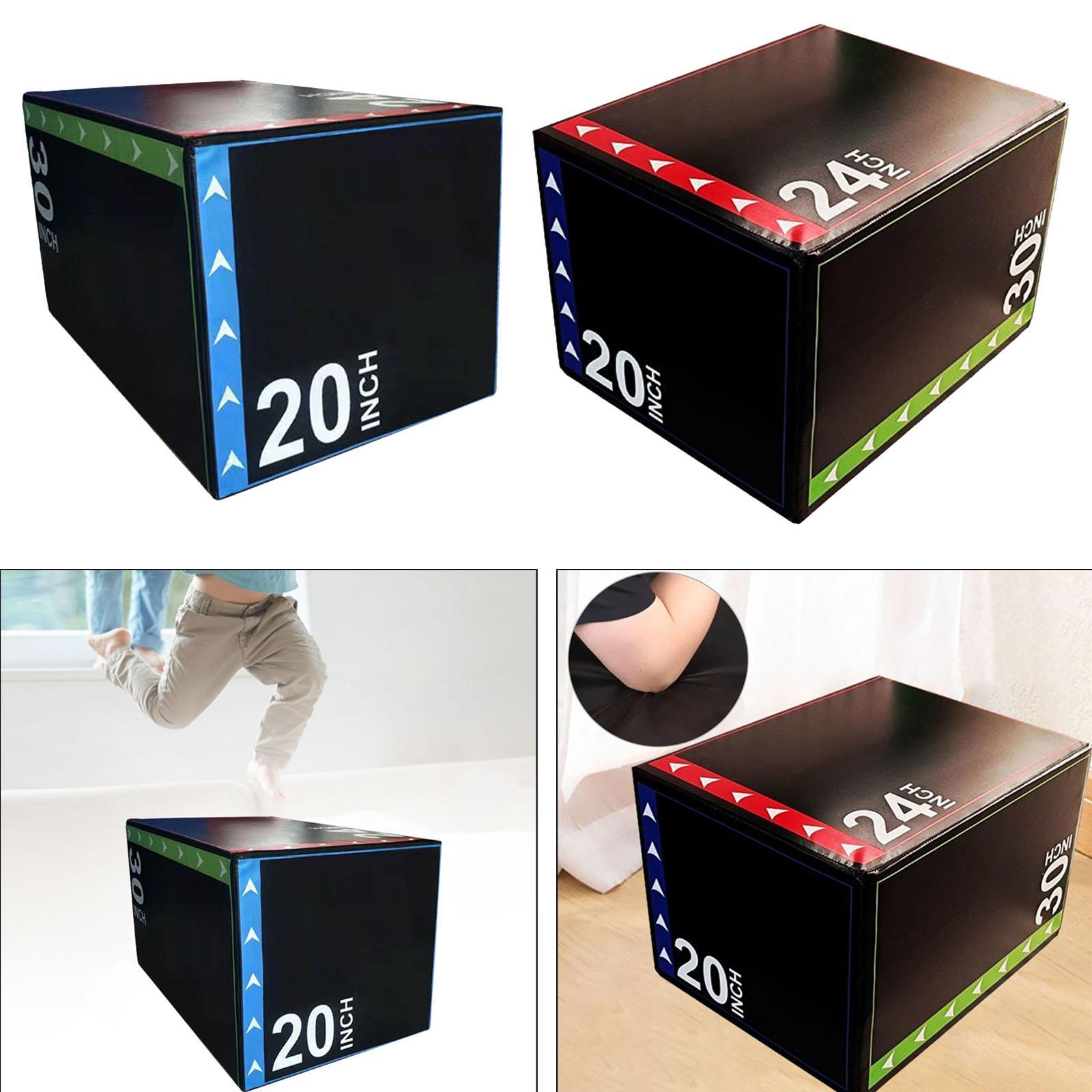 3-in-1Jump Box Plyometric Box  - đánh giá và giá Home Gym Kit For Men
