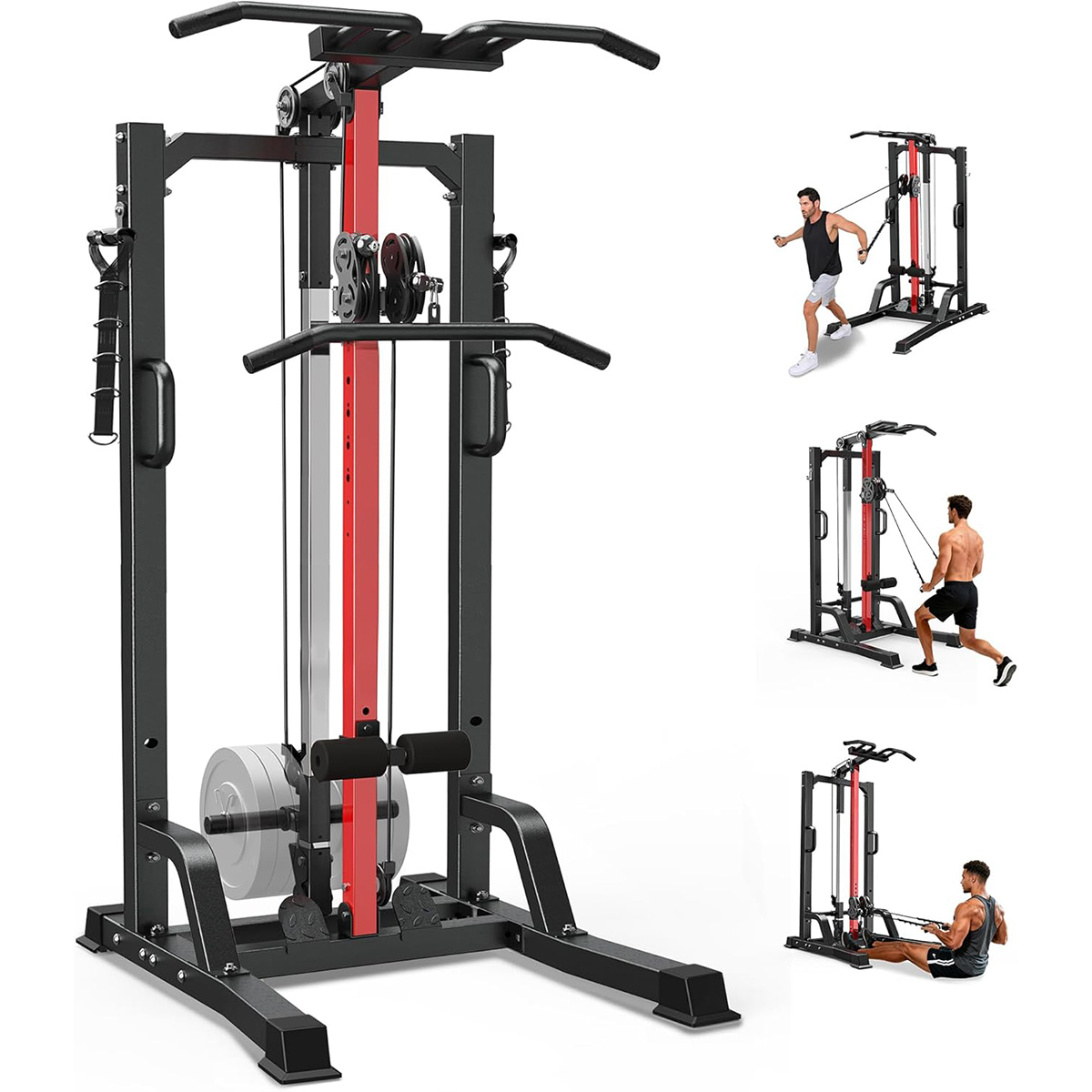 Pooboo Home Gym Machine - High - đánh giá và giá Home Gym Pulley System