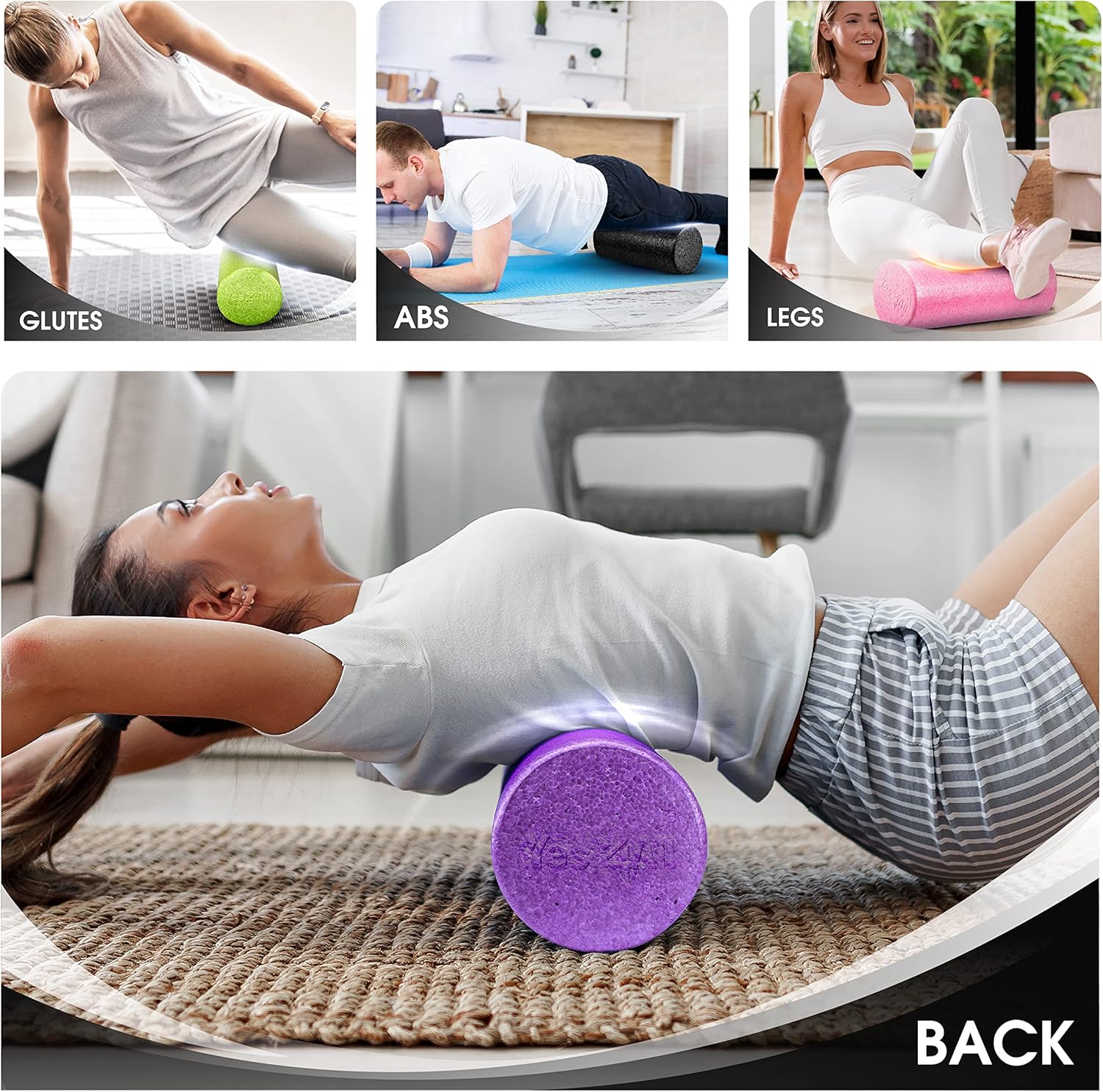 ‌30/45CM High Density EPP Foam - đánh giá và giá Foam Roller High Density