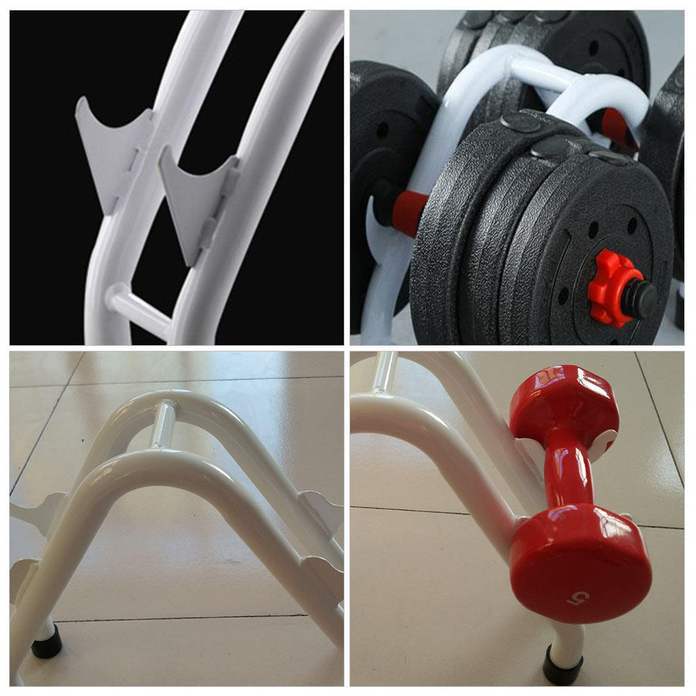 Heavy Duty Steel Dumbbell Rack - đánh giá và giá Home Gym Design