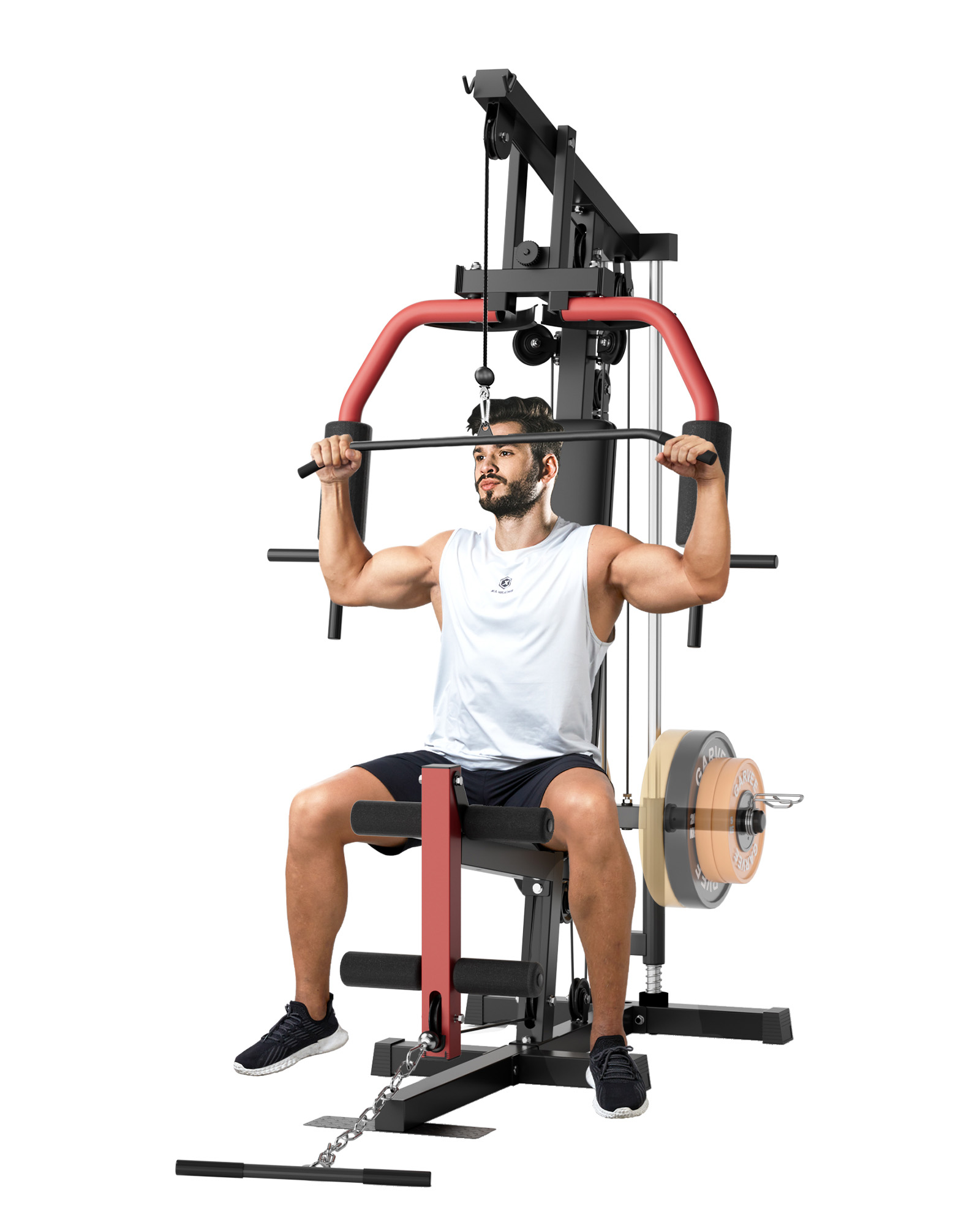 5-In-1 Multifunctional Home Gy - đánh giá và giá Home Gym Leg Extension Machine