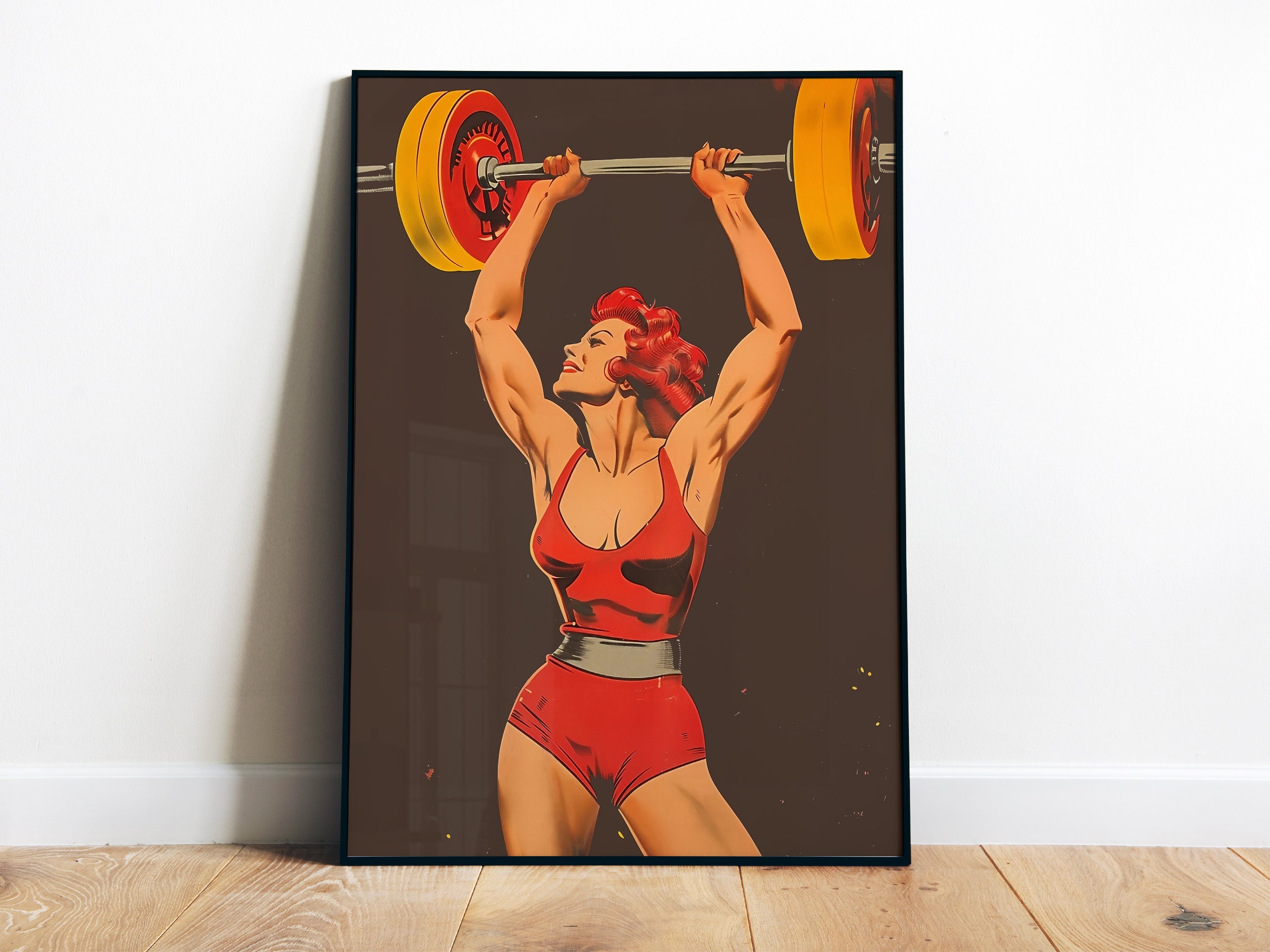 Retro Gym Bodybuilder Muscular - đánh giá và giá Home Gym Dumbbell Workout