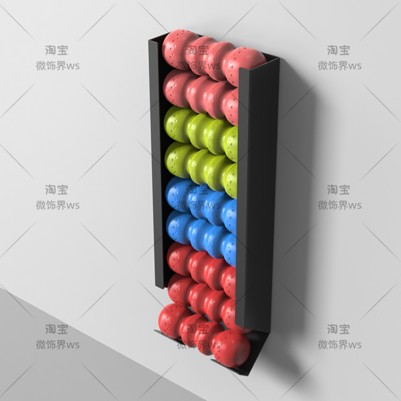 ‌Wall Mounted Sports Ball Rack - đánh giá và giá Home Gym Yoga Mat Storage