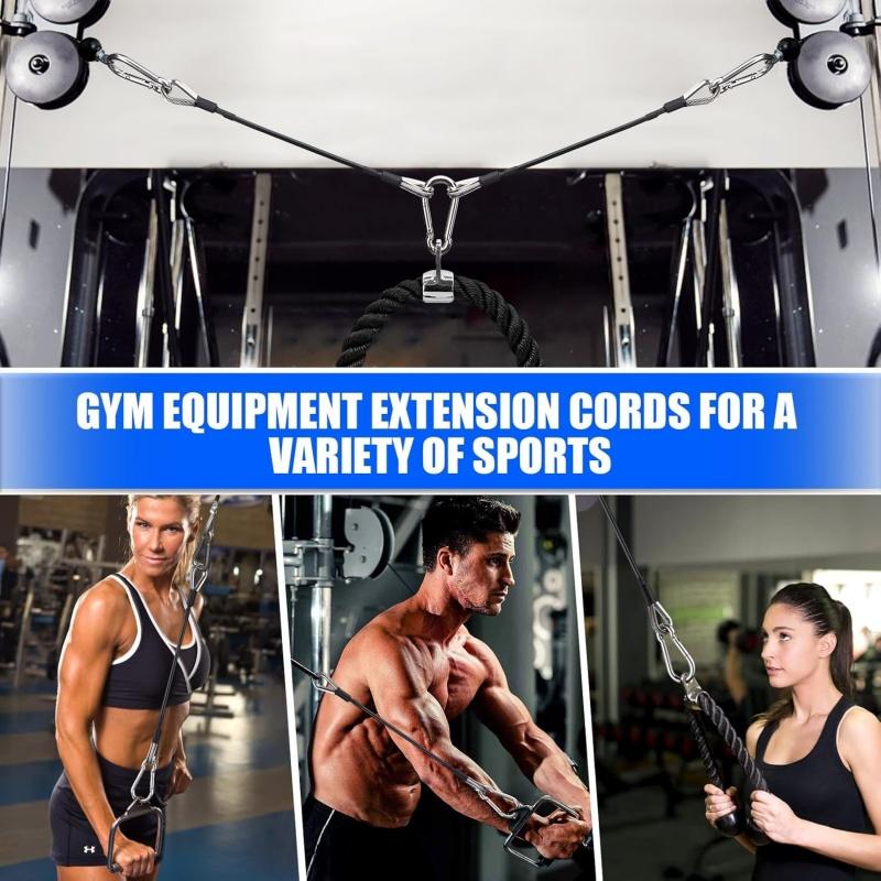 1/2 pcs gym cable extension co - đánh giá và giá Home Gym Leg Extension Machine