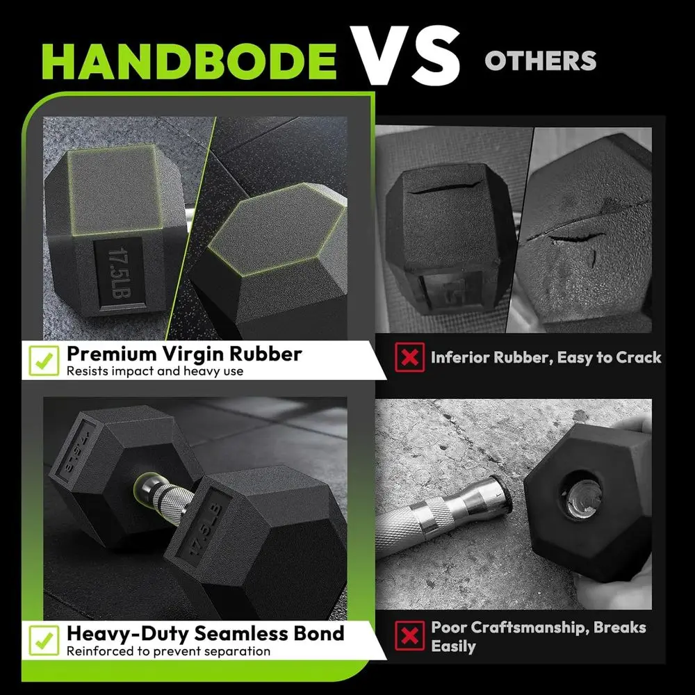 Hex Dumbbells with A-E Rack, 1 - đánh giá và giá Home Gym Design