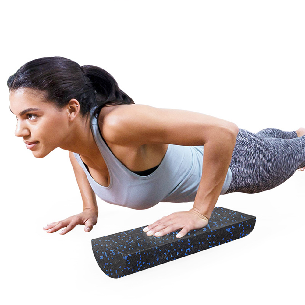 Half-Round Yoga Roller Yoga Co - đánh giá và giá Foam Roller High Density