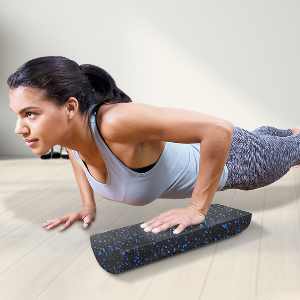 Half-Round Yoga Roller Yoga Co - đánh giá và giá Foam Roller High Density