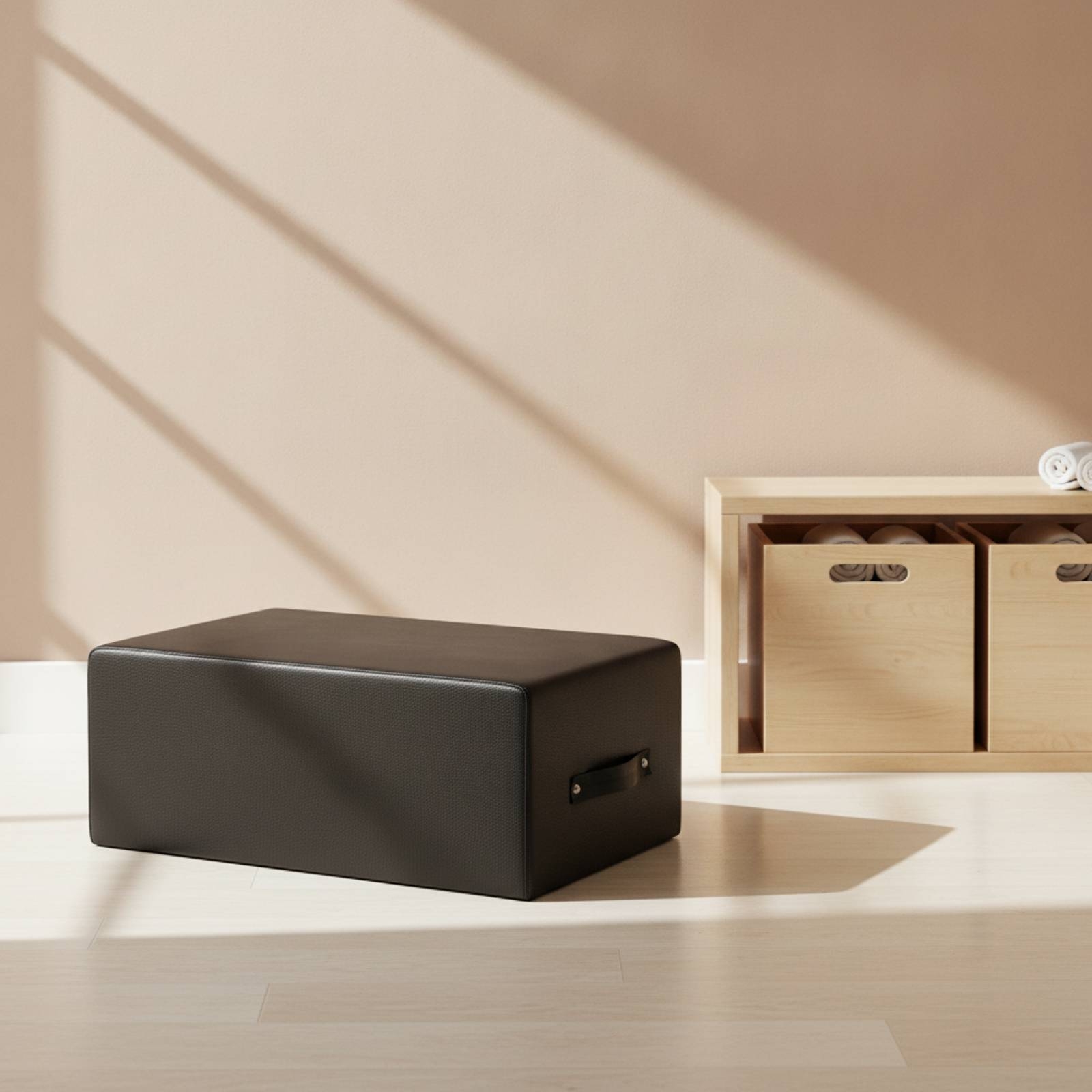 Upholstered Fitness Box Long-L - đánh giá và giá Home Gym Simple