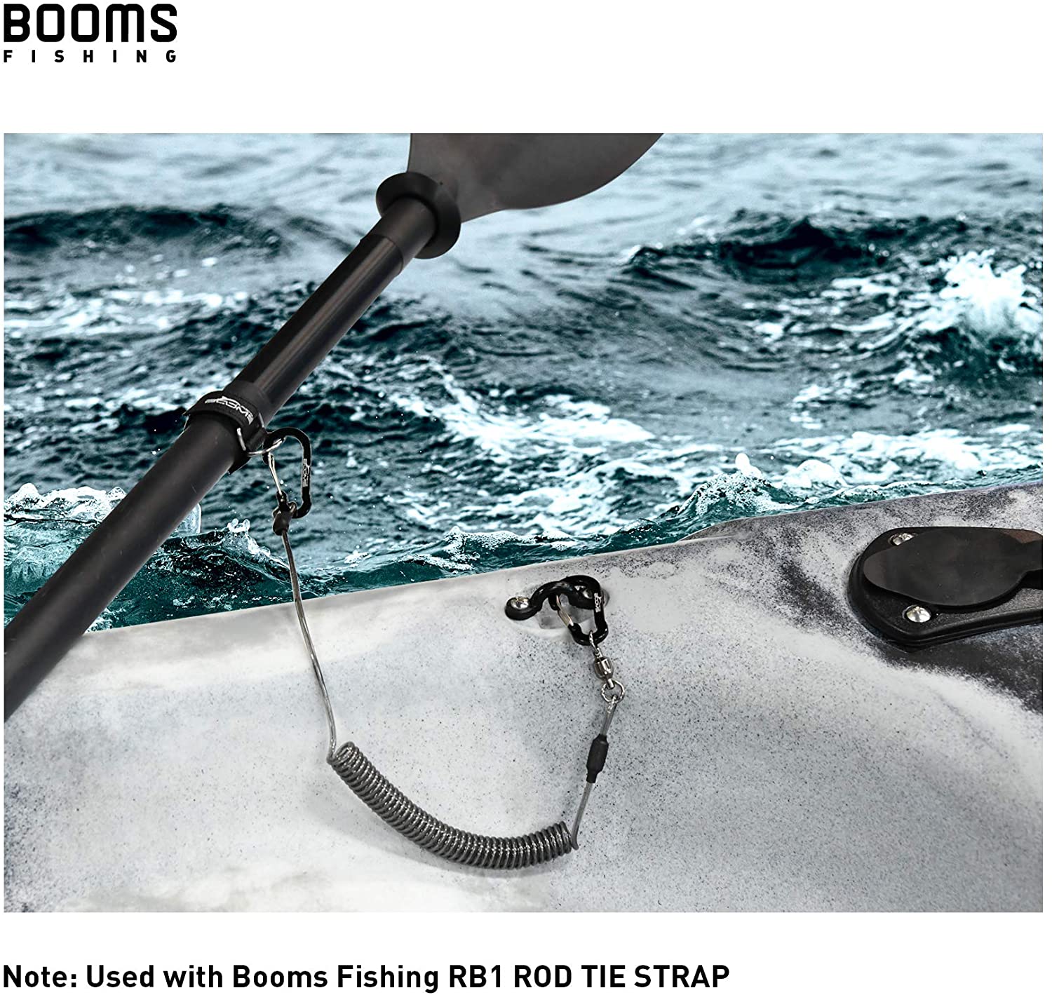 Booms Fishing T02RB1 Fishing R - đánh giá và giá Resistance Band Heavy
