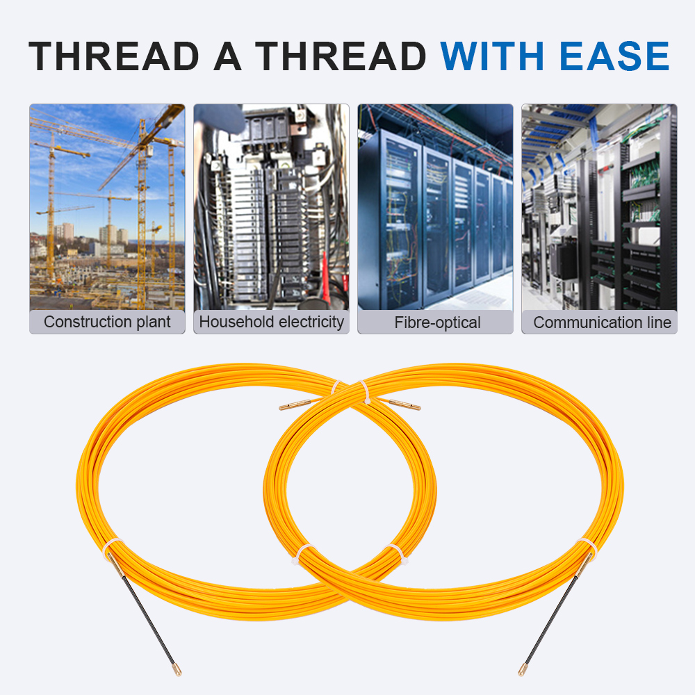 Fish Tape Fiberglass 3MM 5M‑50 - đánh giá và giá Cable Pulley System