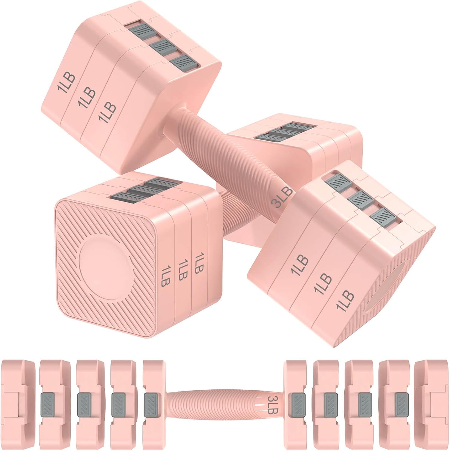 Hezeyferg Adjustable Dumbbells - đánh giá và giá Home Gym Dumbbell Workout