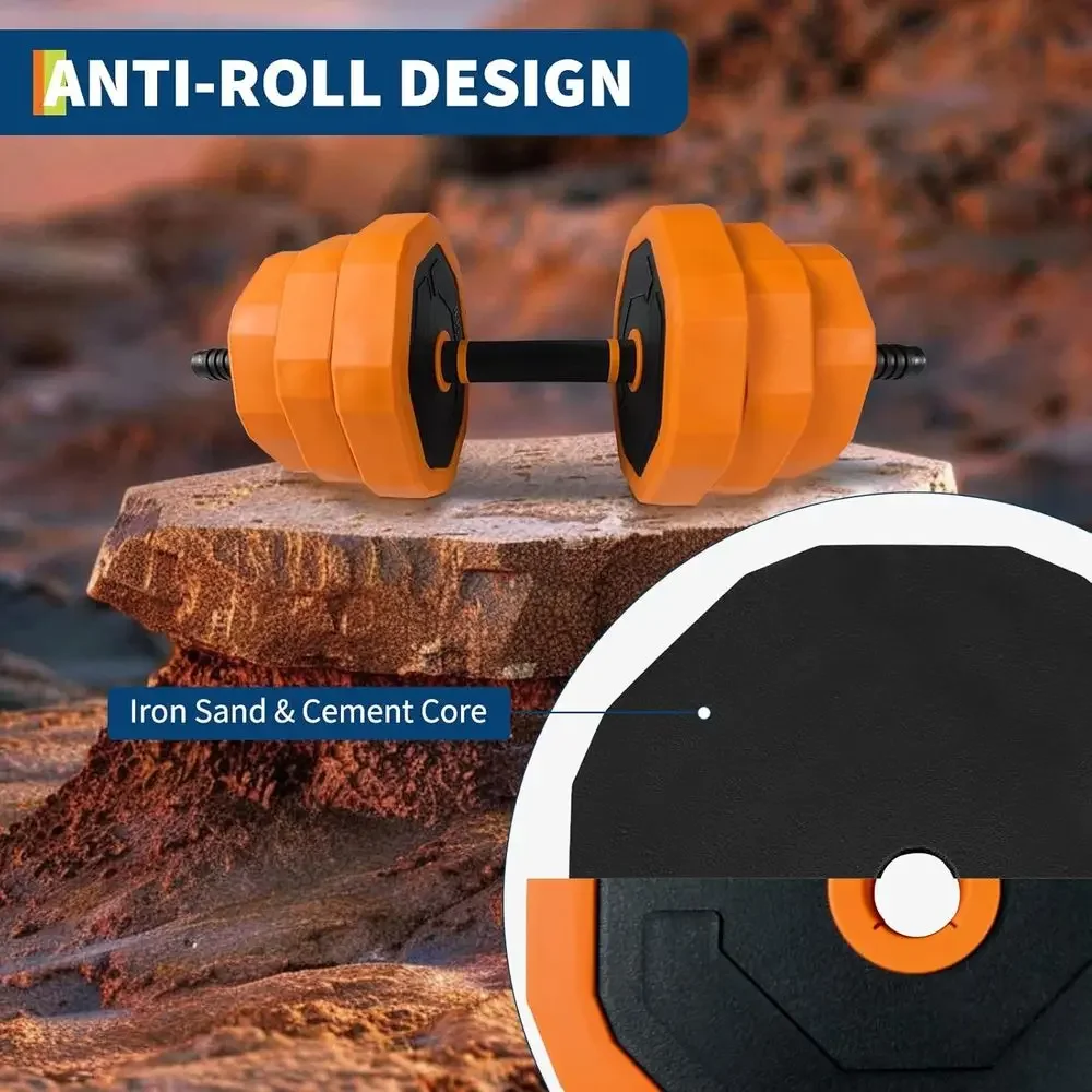 44/66/88 LBS 4-In-1 Adjustable - đánh giá và giá Home Gym Dumbbell Workout