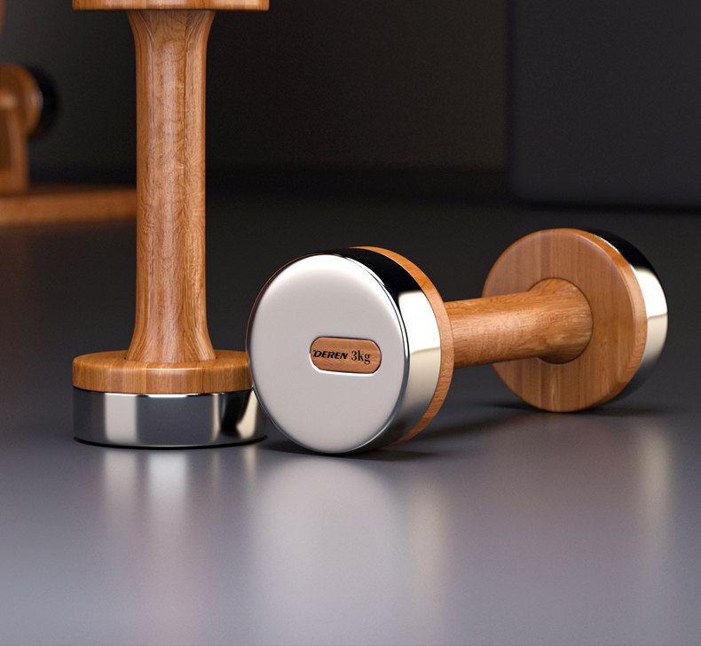 Wood & Steel Adjustable Dumbbe - đánh giá và giá Home Gym Design