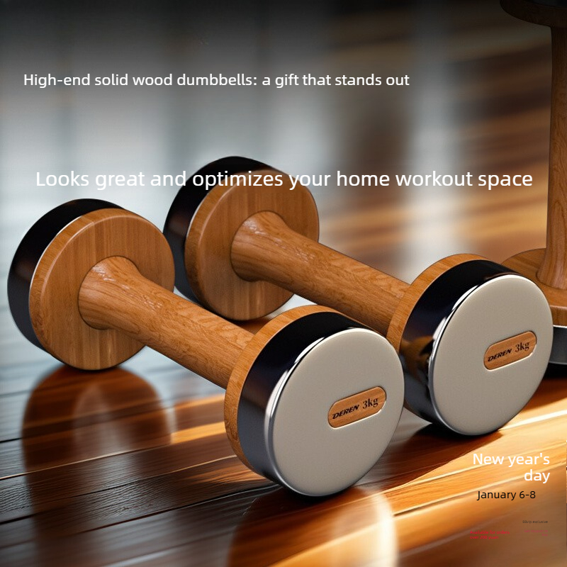Wood & Steel Adjustable Dumbbe - đánh giá và giá Home Gym Design