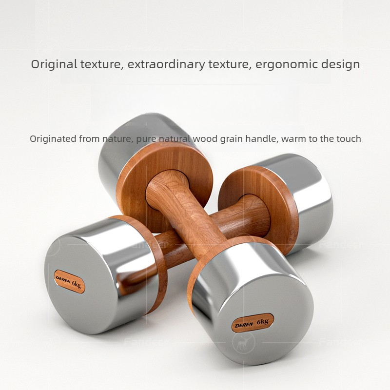 Wood & Steel Adjustable Dumbbe - đánh giá và giá Home Gym Design