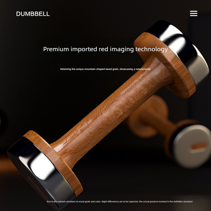 Wood & Steel Adjustable Dumbbe - đánh giá và giá Home Gym Design