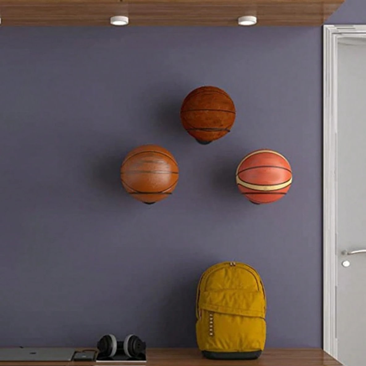 Space Saving Wall Mounted Bask - đánh giá và giá Home Gym Installation