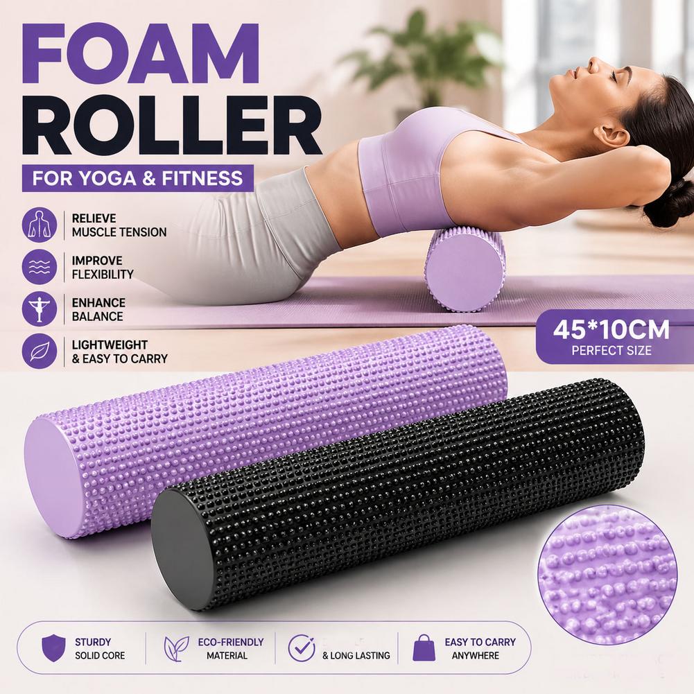 Yoga Foam Roller EVA High Dens - đánh giá và giá Foam Roller High Density