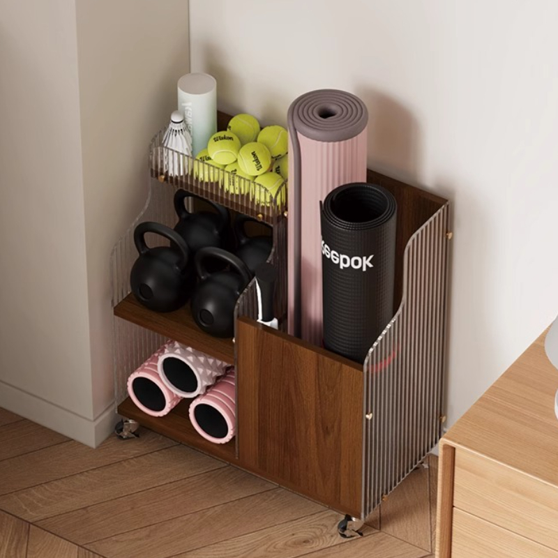 Yoga Mat Storage Organizer Bas - đánh giá và giá Home Gym Yoga Mat Storage