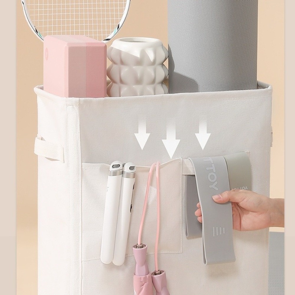 Folding Yoga Mat Storage Baske - đánh giá và giá Home Gym Yoga Mat Storage