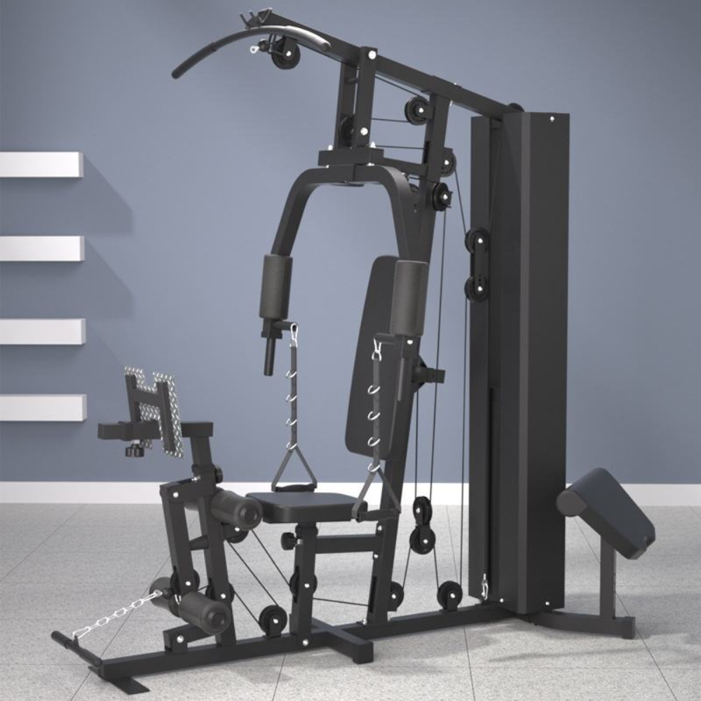 Multifunctional Home Gym Full  - đánh giá và giá Home Gym Cable Pulley System