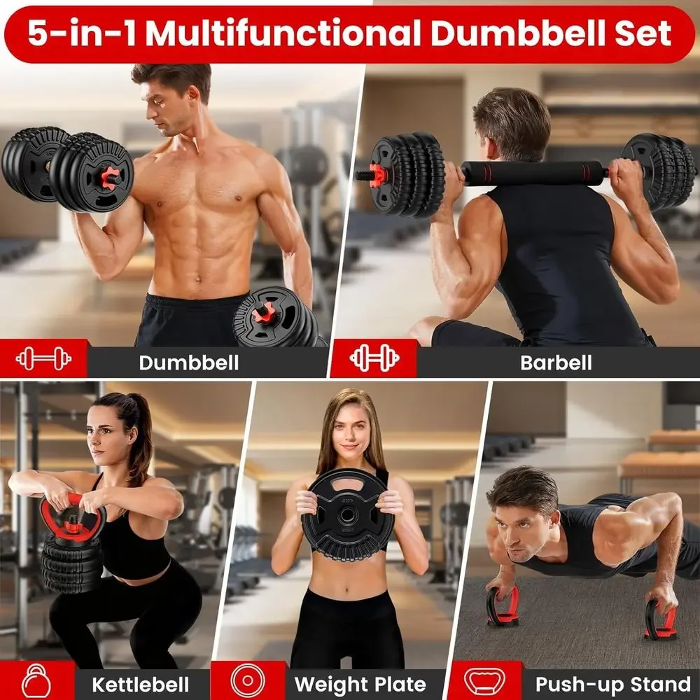 Versatile Adjustable Dumbbells - đánh giá và giá Home Gym Dumbbell Workout