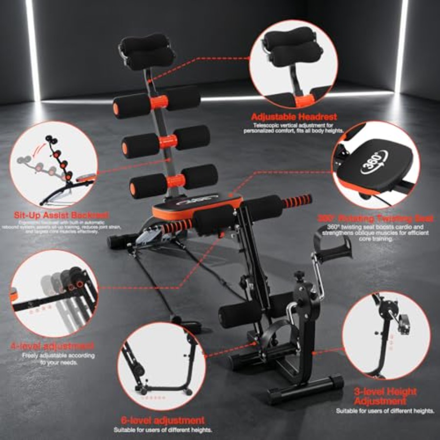 Abdominal Workout Bench Adjust - đánh giá và giá Home Gym Design