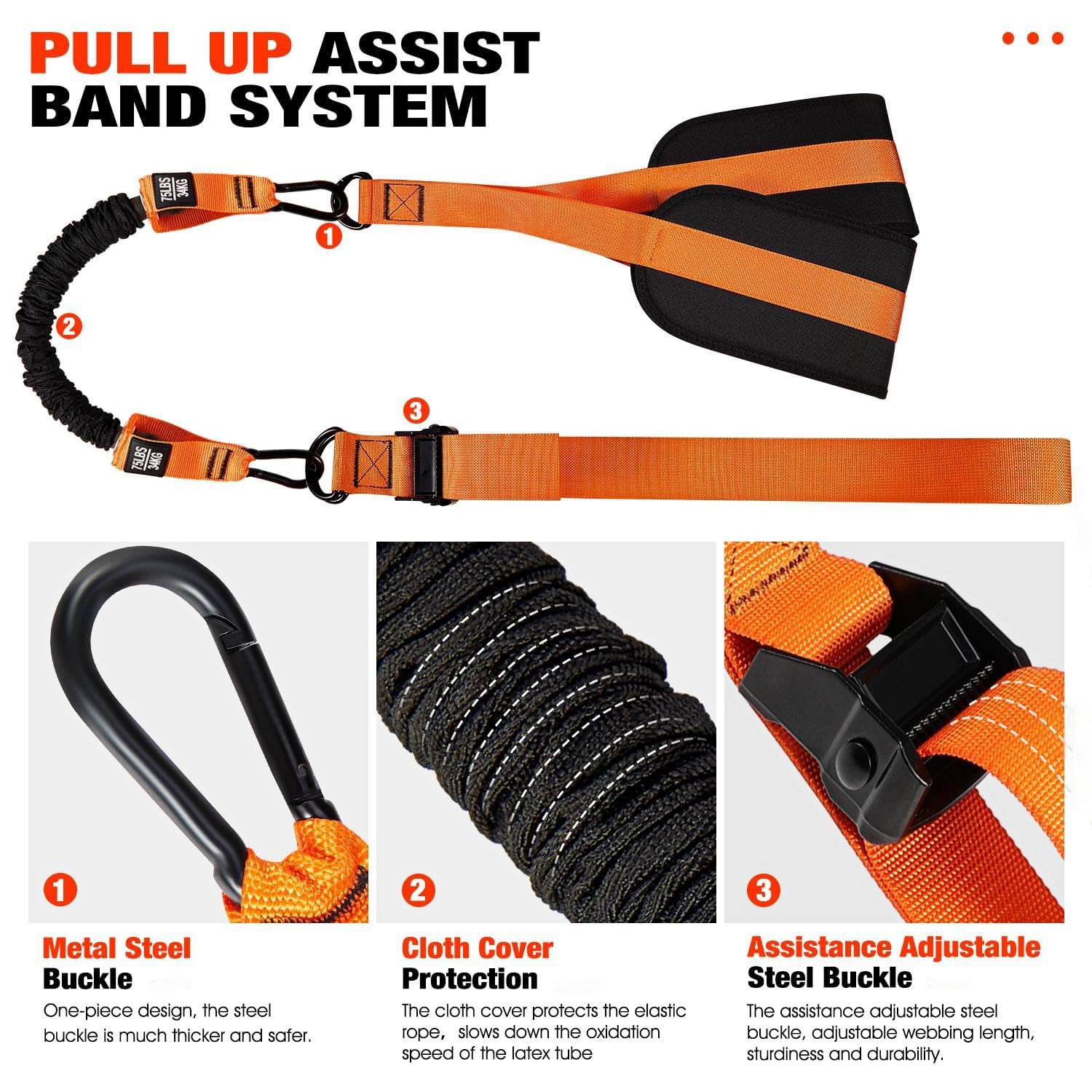 Pull Up Assistance Bands, Heav - đánh giá và giá Resistance Band Heavy