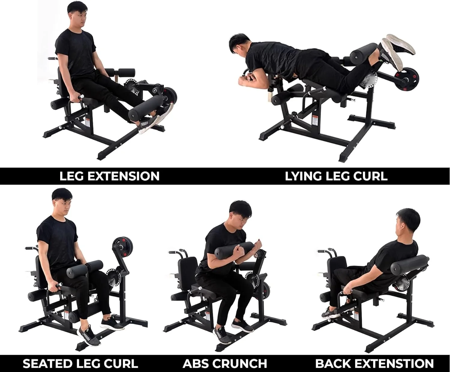 Plate Loaded Adjustable Leg Wo - đánh giá và giá Home Gym Leg Extension Machine
