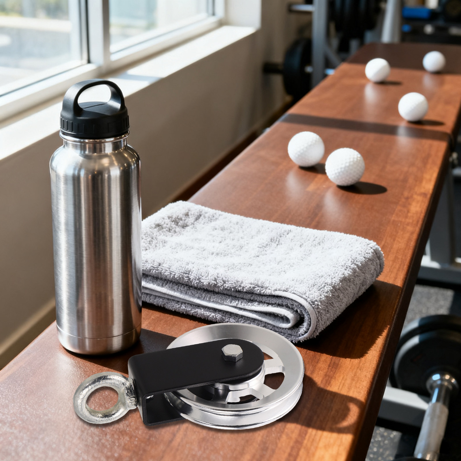 Aluminum Alloy Cable Pulley Wh - đánh giá và giá Home Gym Pulley System