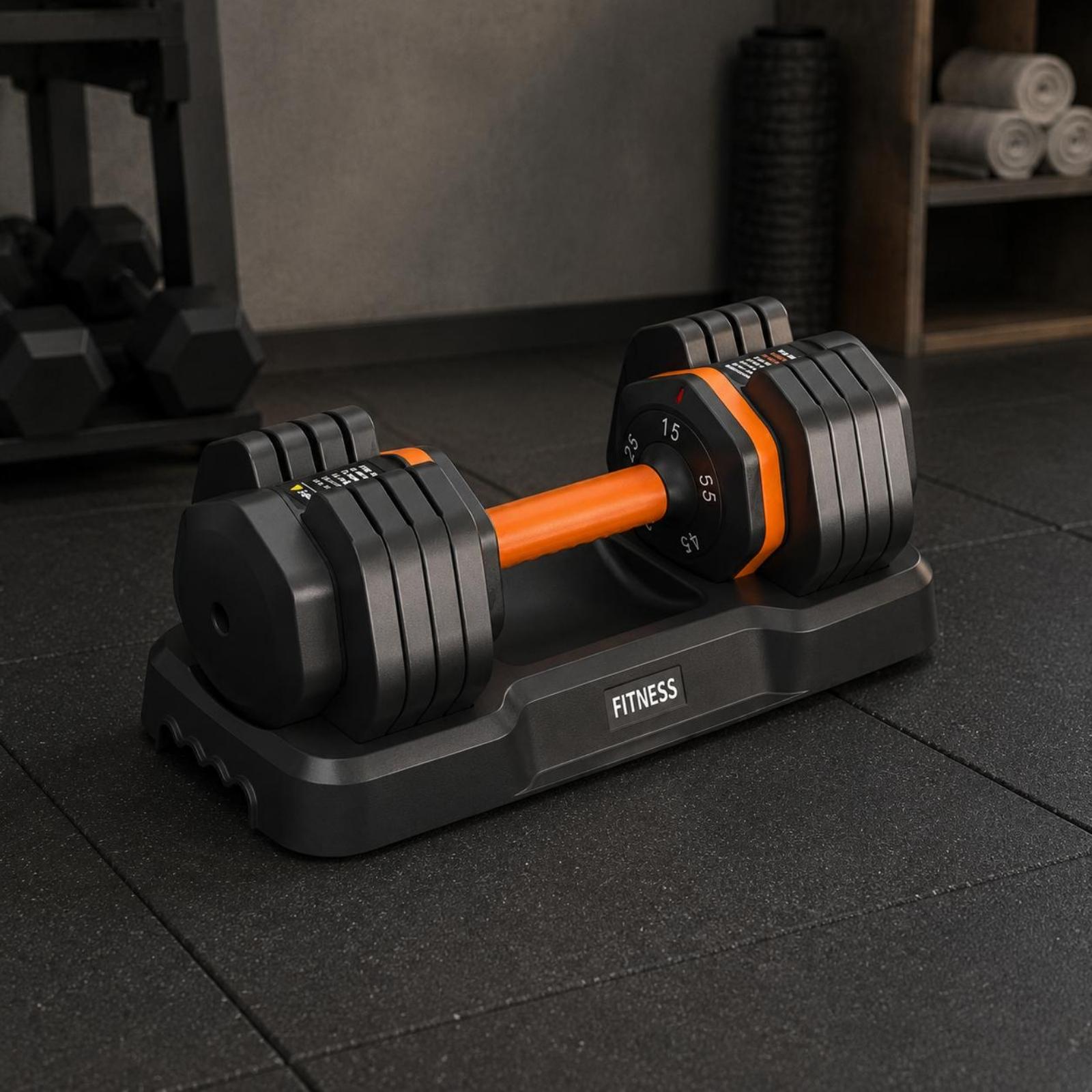 Adjustable Dumbbell with Molde - đánh giá và giá Home Gym Dumbbell Workout