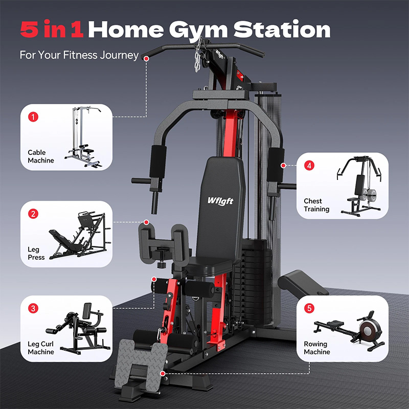 Pooboo Home Gym Workout Equipm - đánh giá và giá Home Gym Leg Extension Machine