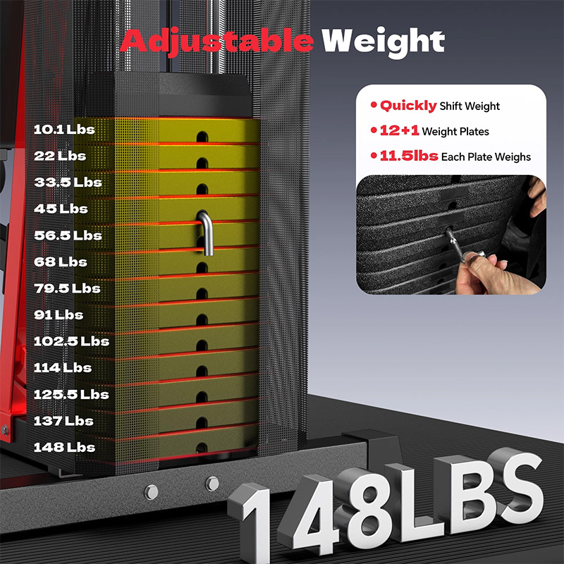 Pooboo Home Gym Workout Equipm - đánh giá và giá Home Gym Leg Extension Machine