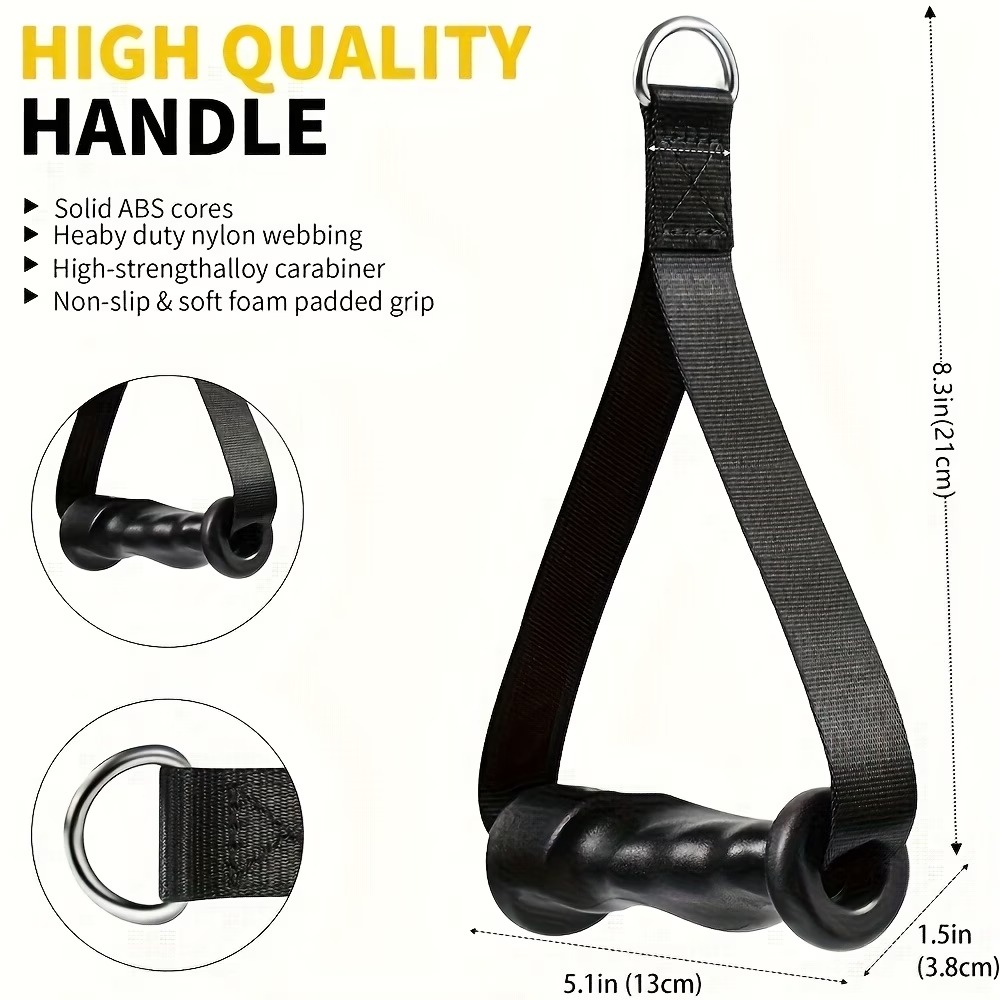 1Pair Ergonomic Exercise Handl - đánh giá và giá Cable Pulley System