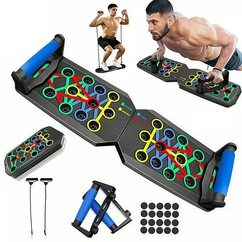Foldable Push Up Board with Re - đánh giá và giá Home Gym Kit For Men