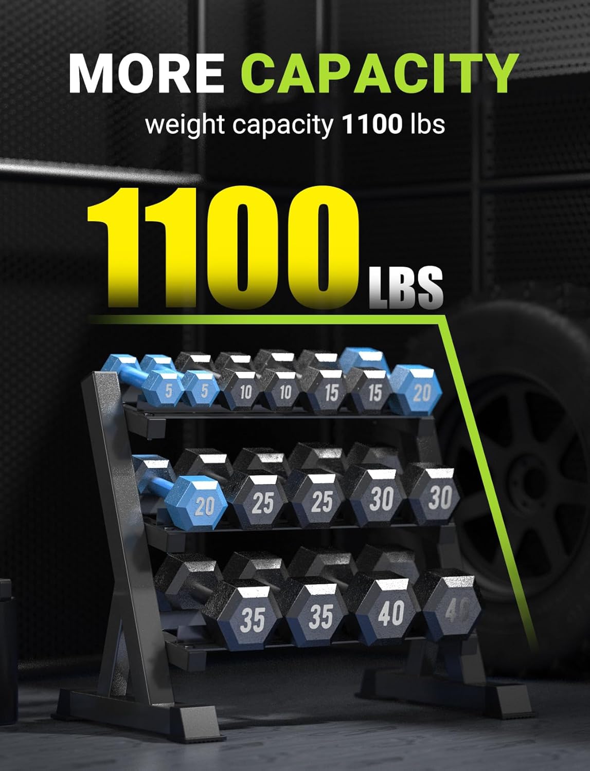 Home Gym Dumbbell Rack, 3 & 5  - đánh giá và giá Home Gym Training